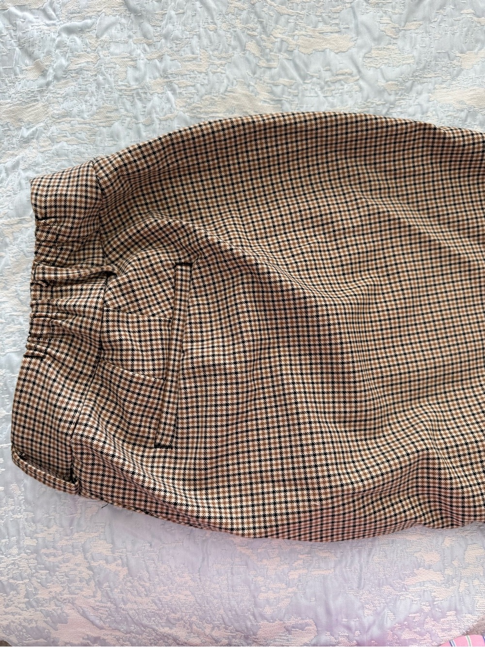 Talbots Checked Brown pant - Women's Classic Plaid